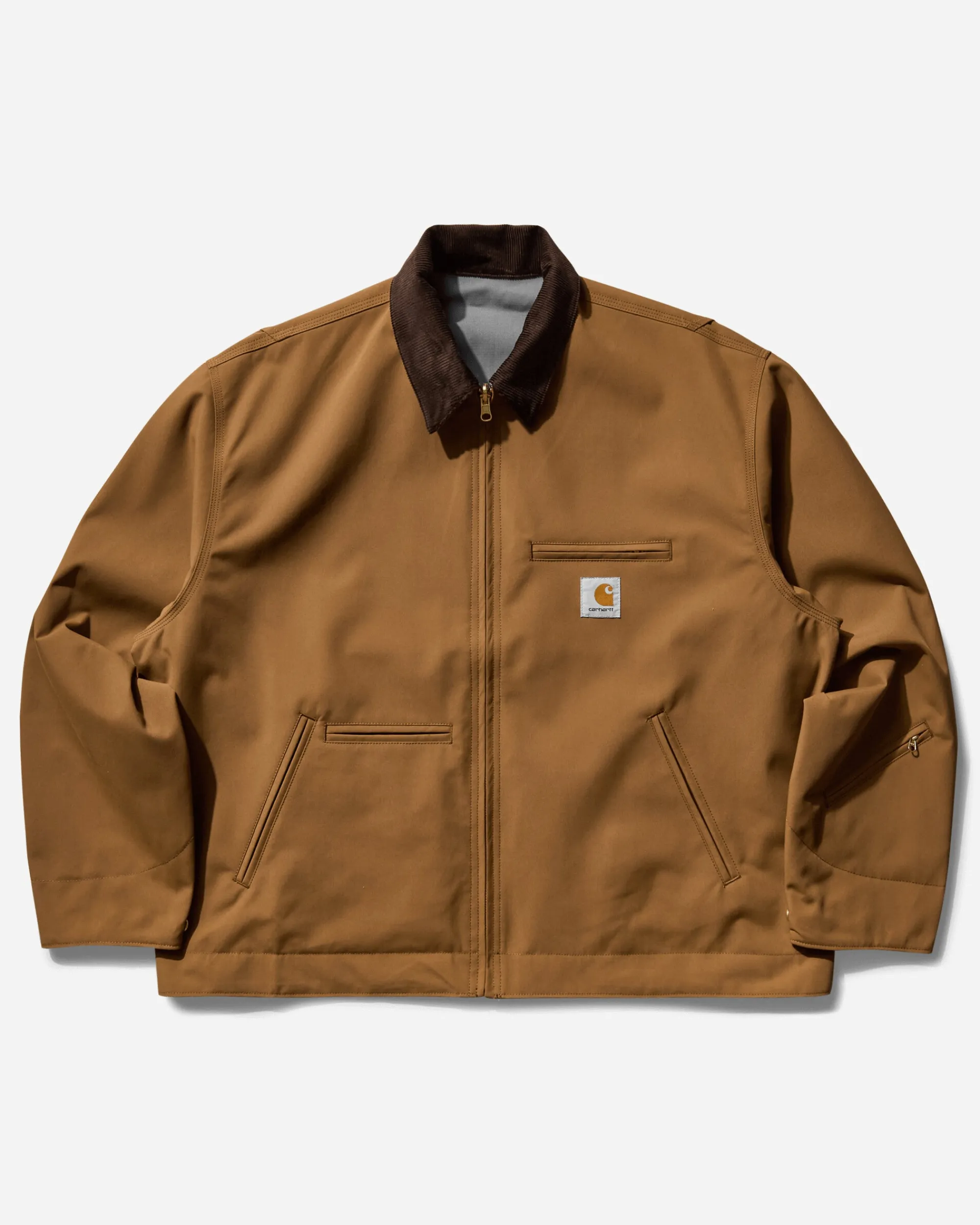 Carhartt WIP Coats And Jackets^Men's INVINCIBLE Reversible Max Detroit Jacket Hamilton Brown / Wolf Grey