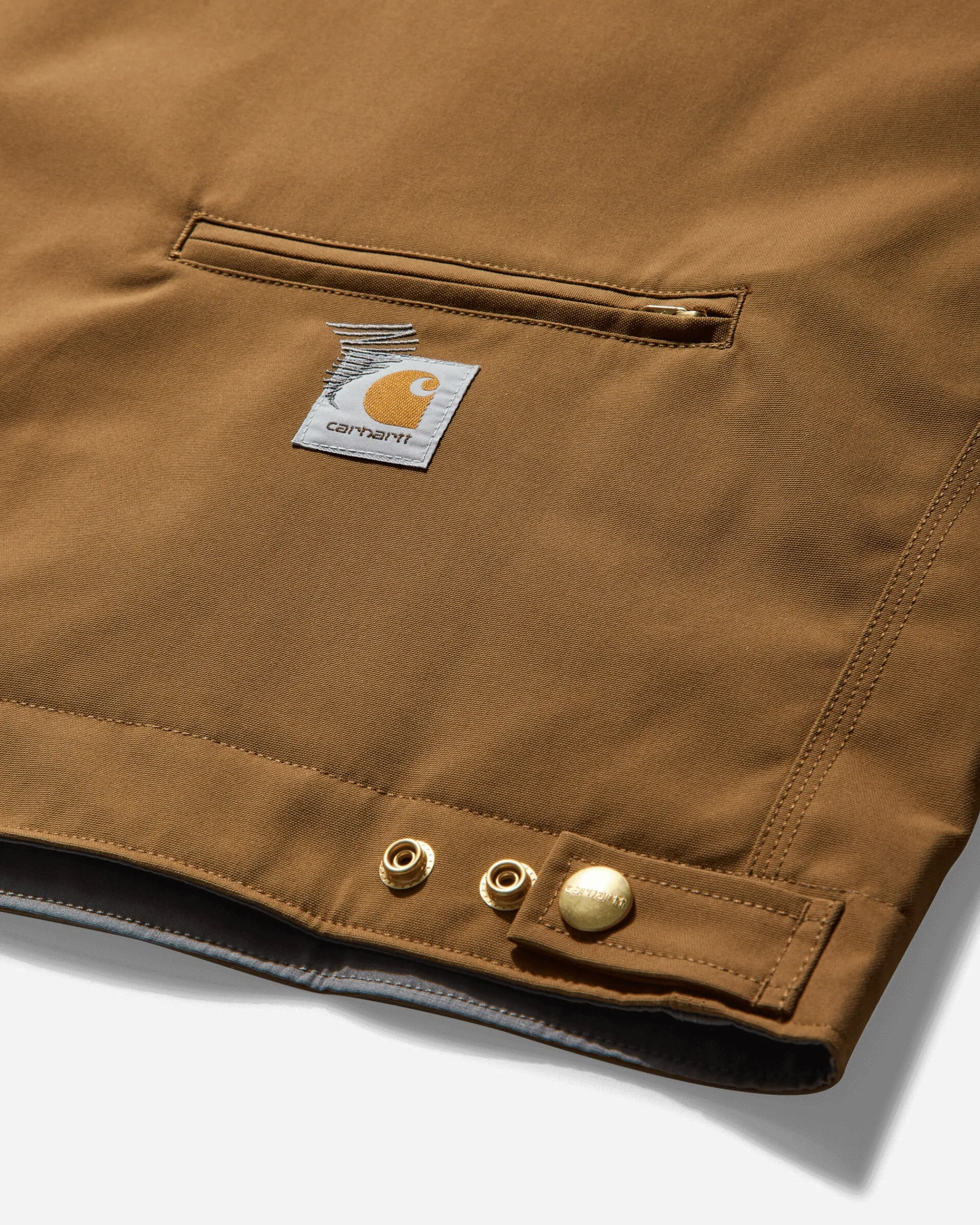 Carhartt WIP Coats And Jackets^Men's INVINCIBLE Reversible Max Detroit Jacket Hamilton Brown / Wolf Grey