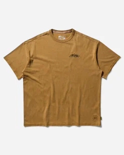 Converse T-Shirts^Men's IRAK NYC Gold Standard T-Shirt Amber Brown