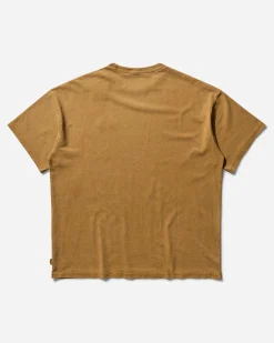 Converse T-Shirts^Men's IRAK NYC Gold Standard T-Shirt Amber Brown
