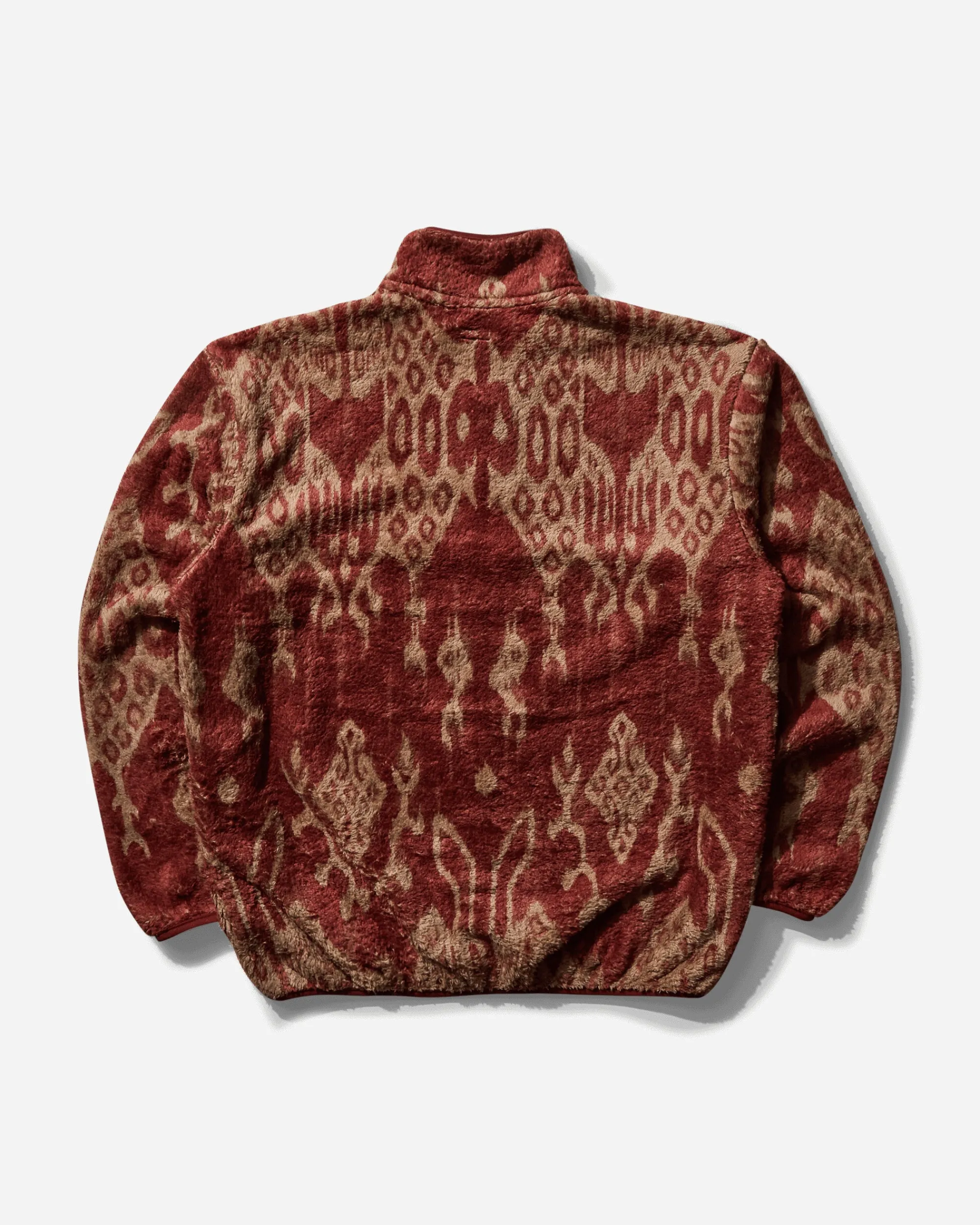 KAPITAL Sweatshirts^Men's Java Kasuri Fleece Pullover Fleece Pullover Red