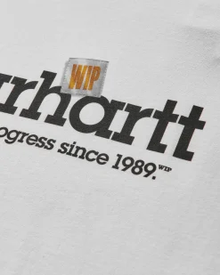 Carhartt WIP T-Shirts^Men's Label Script T-Shirt White