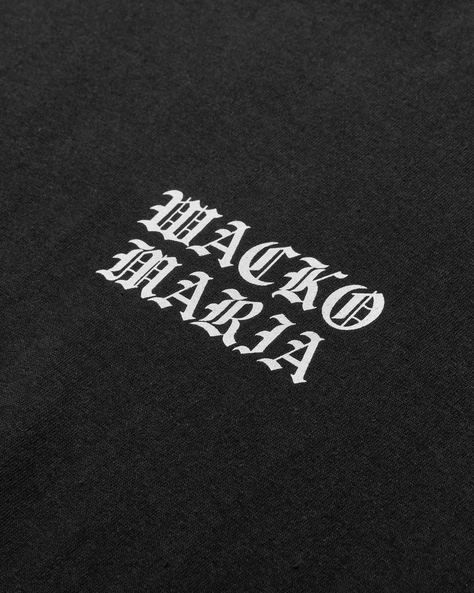 WACKO MARIA T-Shirts^Men's Logo Longsleeve T-Shirt (Type-1) Black