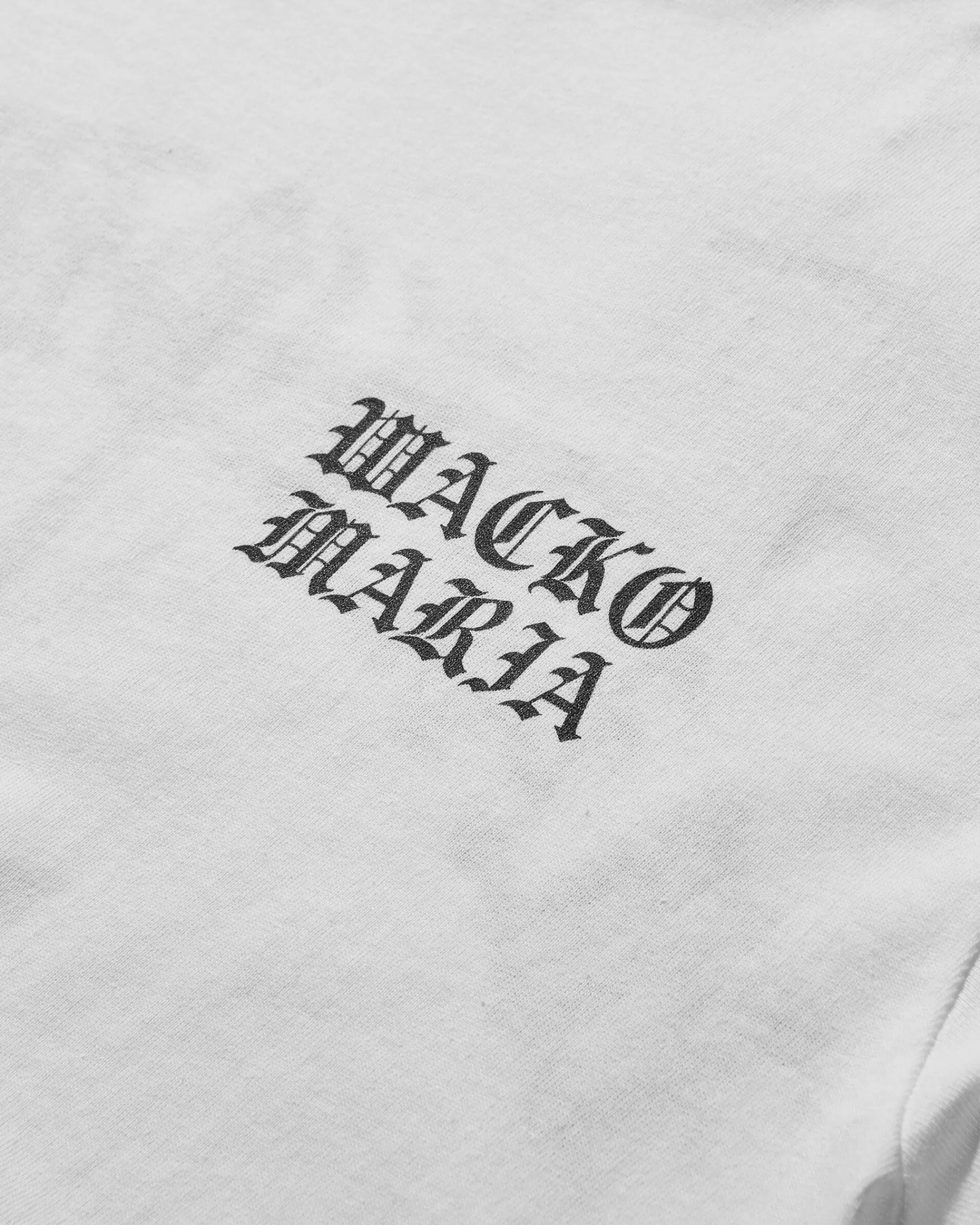WACKO MARIA T-Shirts^Men's Logo Longsleeve T-Shirt (Type-1) White