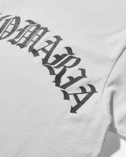 WACKO MARIA T-Shirts^Men's Logo Longsleeve T-Shirt (Type-1) White