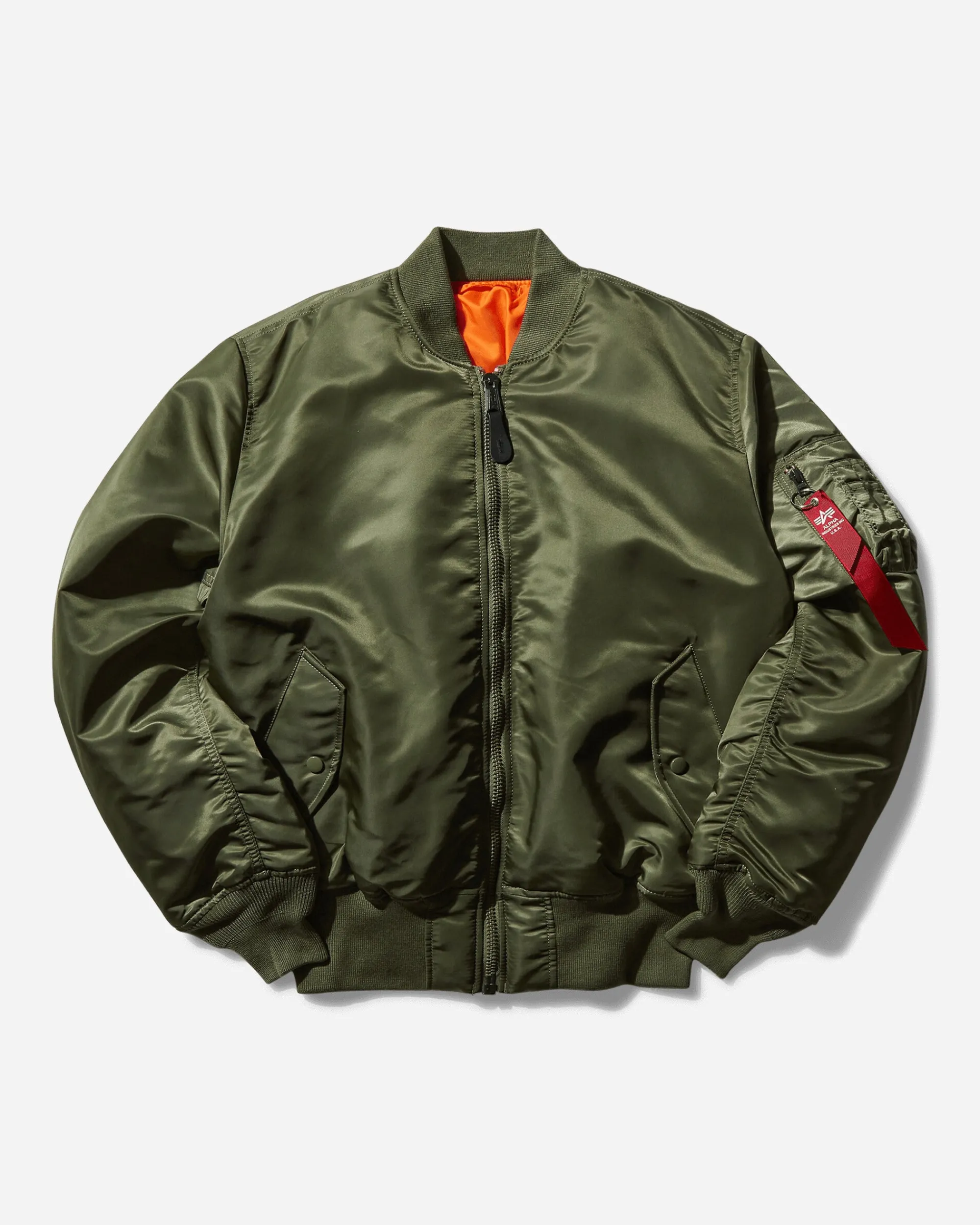 Alpha Industries Coats And Jackets^Men's MA-1 Bomber Jacket Sage Green