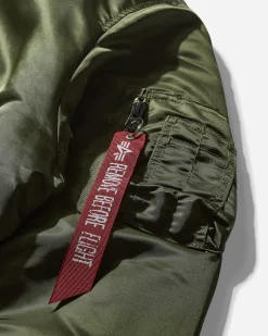Alpha Industries Coats And Jackets^Men's MA-1 Bomber Jacket Sage Green