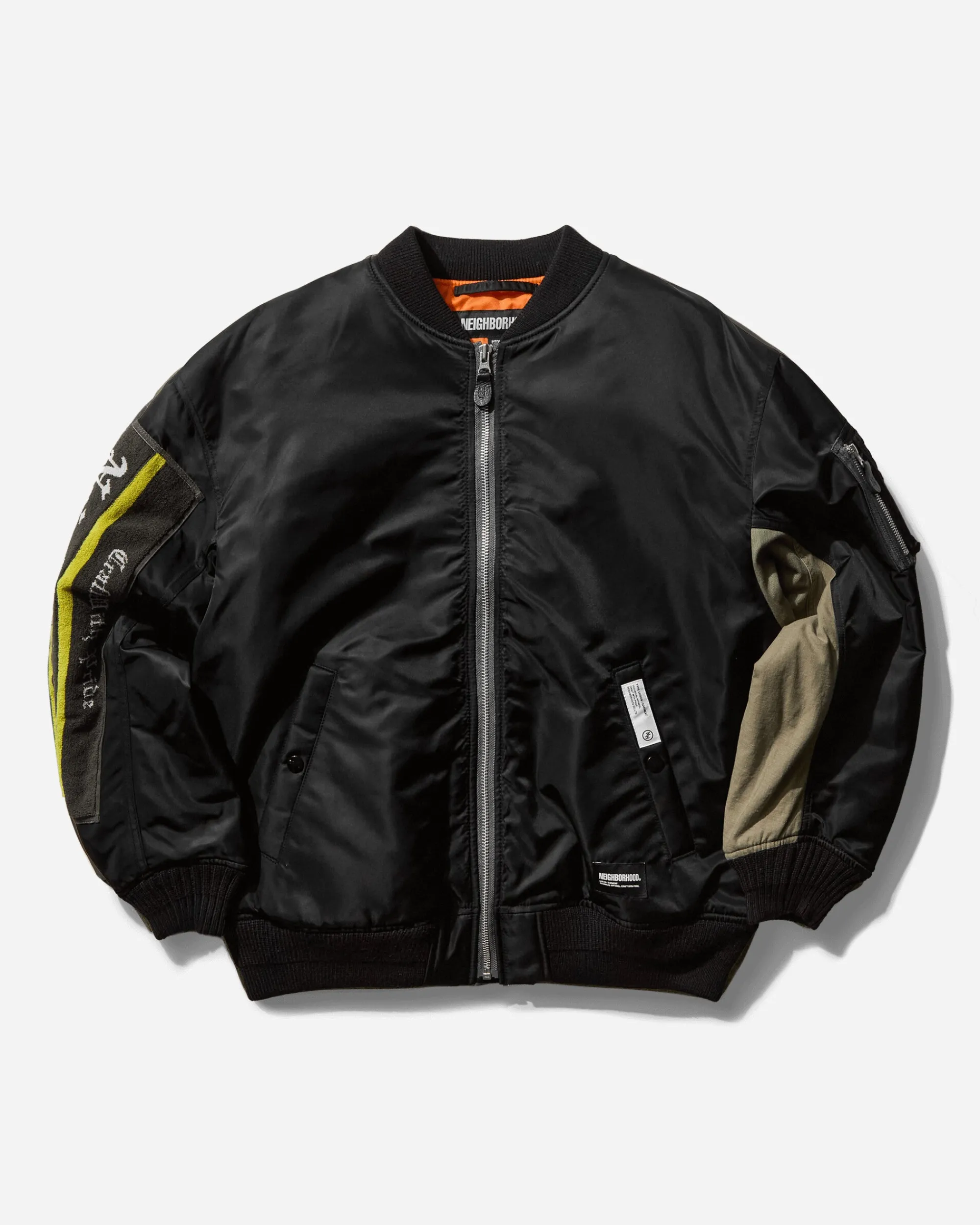 Neighborhood Coats And Jackets^Men's MA-1 Flight Jacket MOD Black