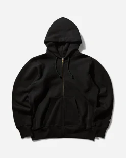 Champion Sweatshirts^Men's Made in USA Full Zip Hoodie Silver Black