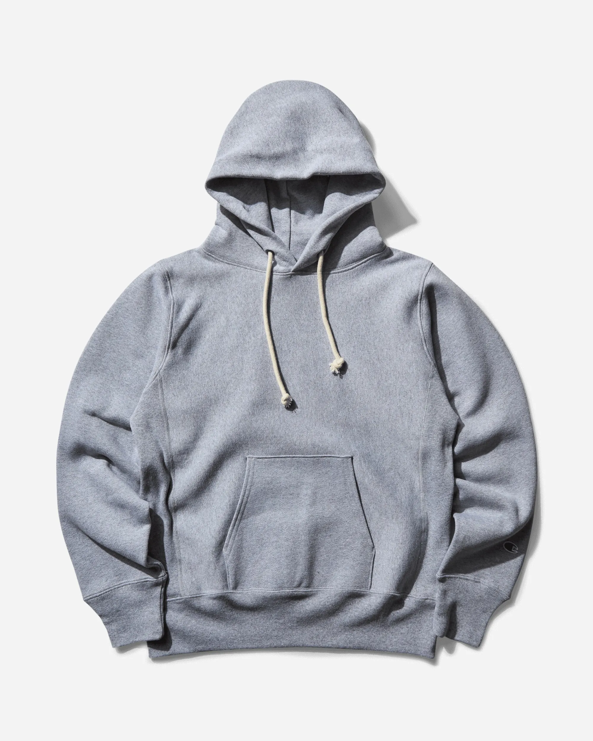 Champion Sweatshirts^Men's Made in USA Hoodie Silver Grey