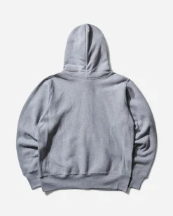 Champion Sweatshirts^Men's Made in USA Hoodie Silver Grey