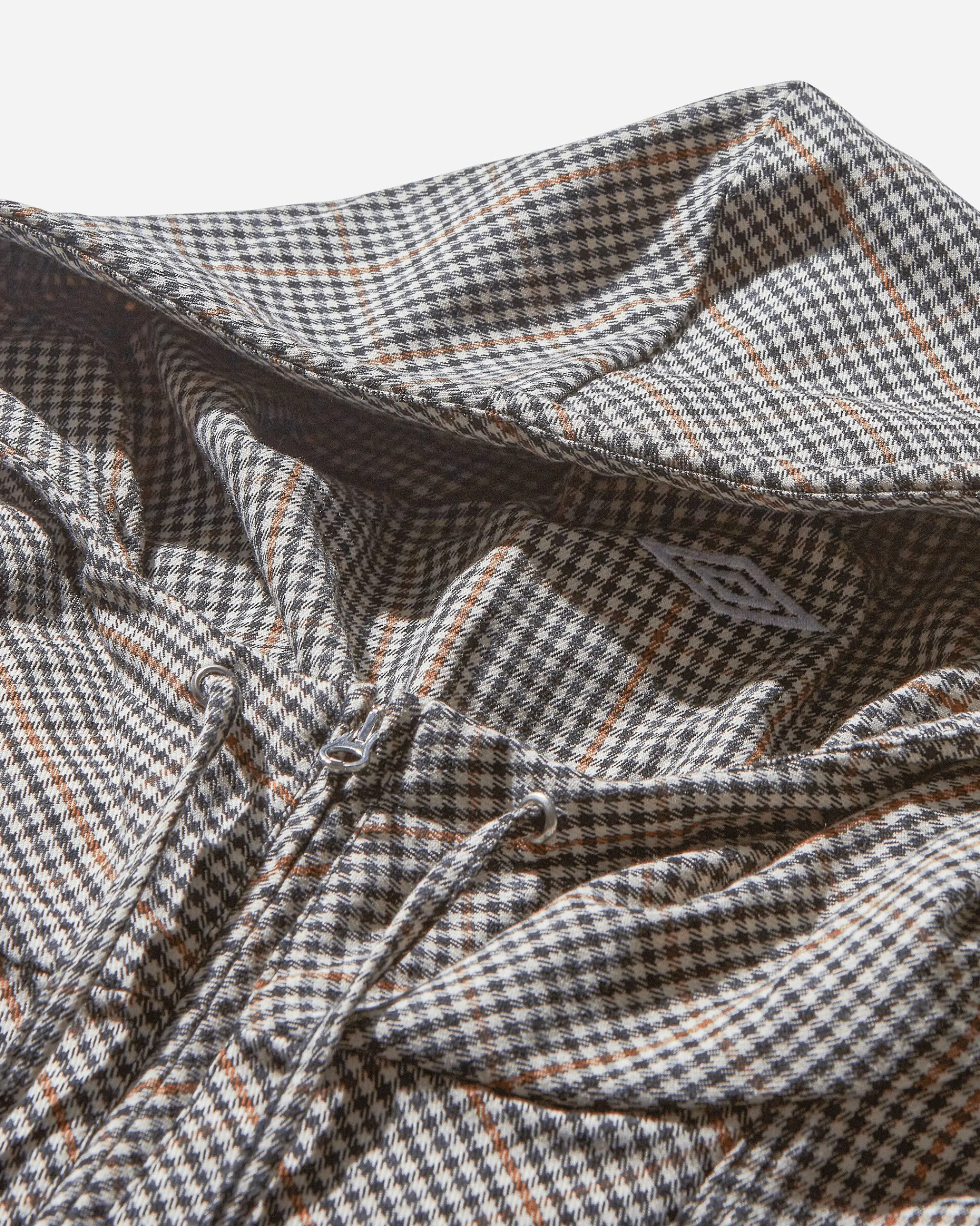Umbro Coats And Jackets|Coats And Jackets^Men's Masked Checked Anorak Brown / Black Check