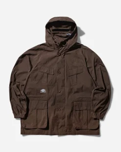Umbro Coats And Jackets^Men's Masked Field Jacket Dark Brown