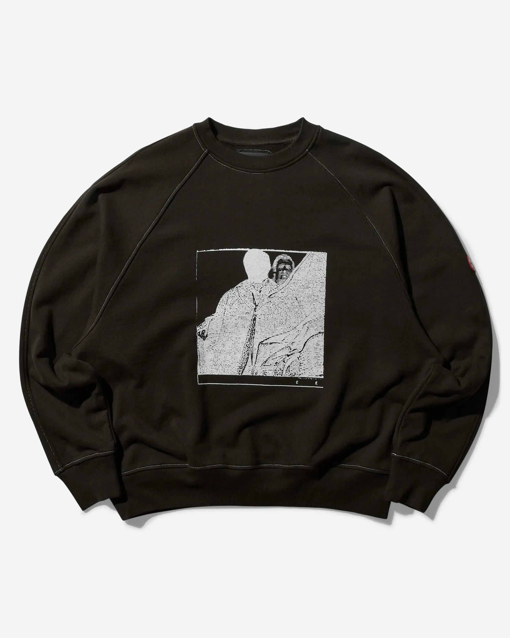 Cav Empt Sweatshirts|Sweatshirts^Men's MD Authorship Big Crewneck Sweatshirt Black