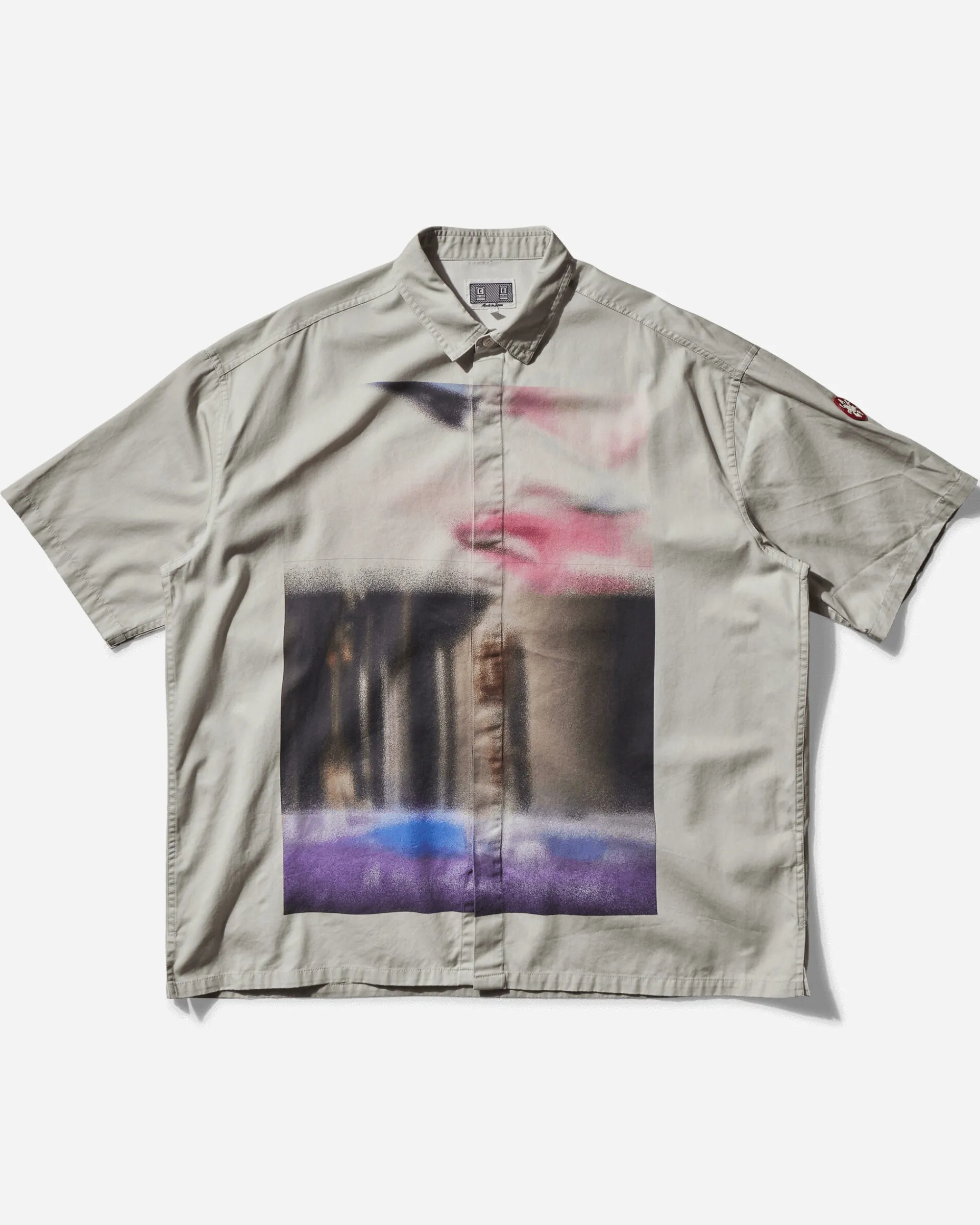Cav Empt Shirts^Men's MD Claimant Big Shirt Beige