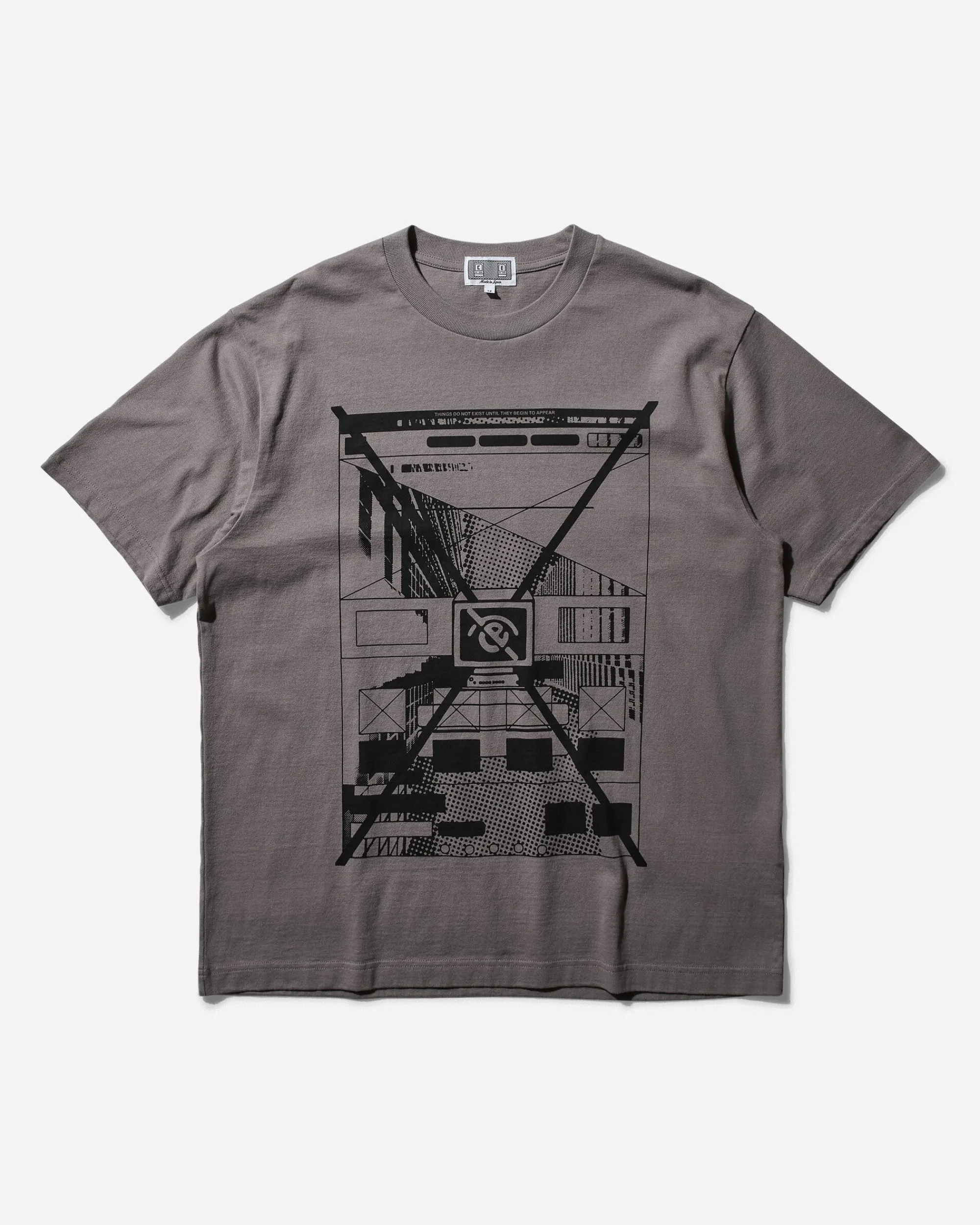 Cav Empt T-Shirts^Men's MD Content Corrected T-Shirt Charcoal