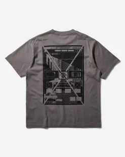 Cav Empt T-Shirts^Men's MD Content Corrected T-Shirt Charcoal