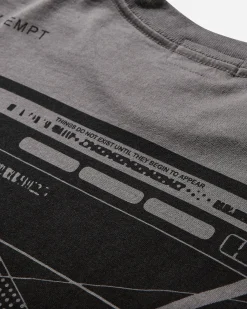 Cav Empt T-Shirts^Men's MD Content Corrected T-Shirt Charcoal