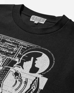 Cav Empt T-Shirts^Men's MD Subs T-Shirt Black