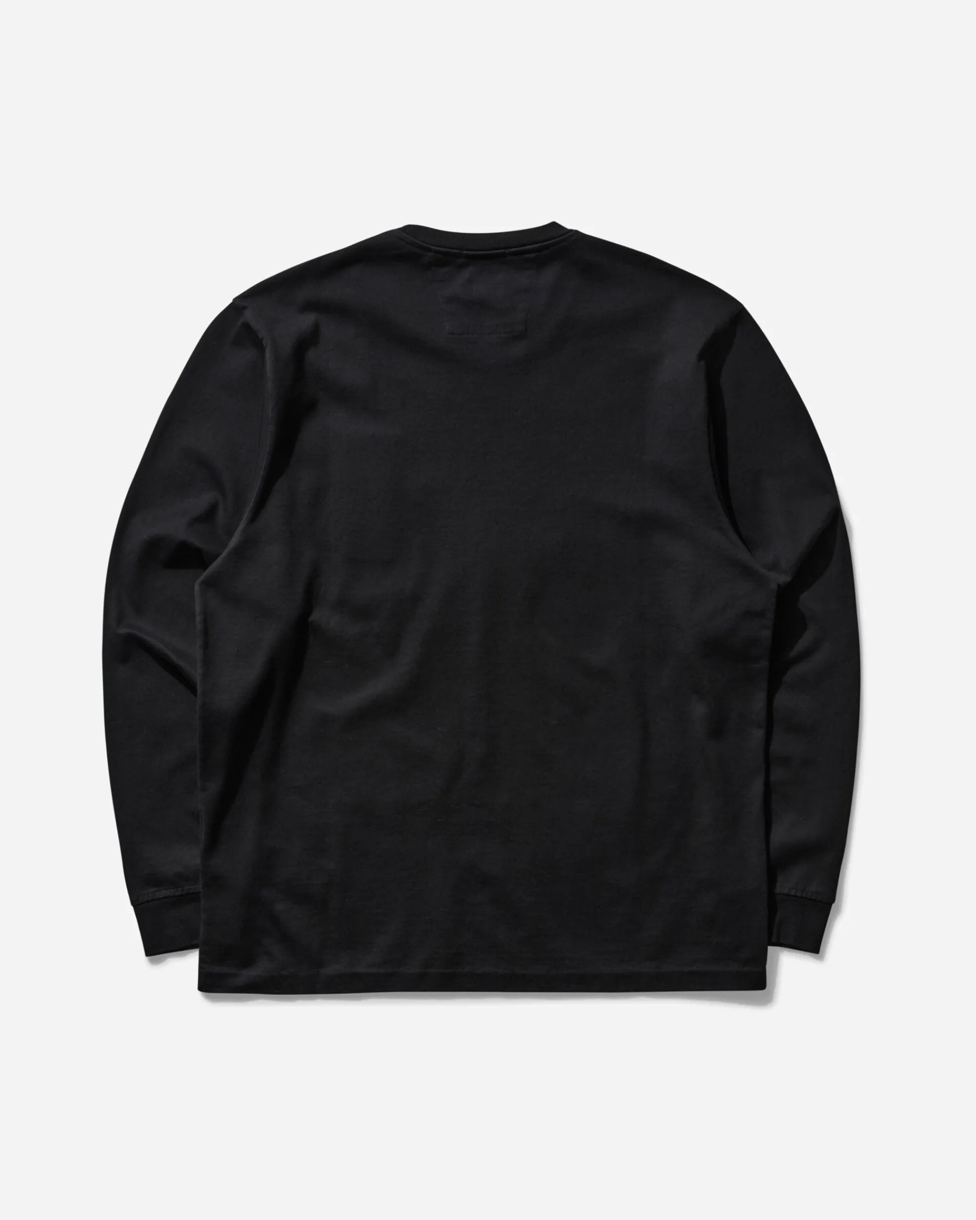 C.P. Company T-Shirts^Men's Mercerized 30/2 Jersey Twisted Longsleeve T-Shirt Black