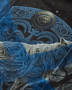 Lueder T-Shirts|T-Shirts^Men's Mia Phantasy T-Shirt Black / Blue