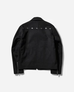 Undercover Coats And Jackets^Men's Micro Suede Studded Jacket Black