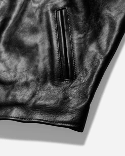 Our Legacy Coats And Jackets^Men's Mini Leather Jacket Black