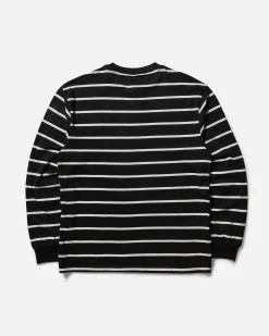 No Problemo T-Shirts|T-Shirts^Men's Mini Problemo Striped Longsleeve T-Shirt Black