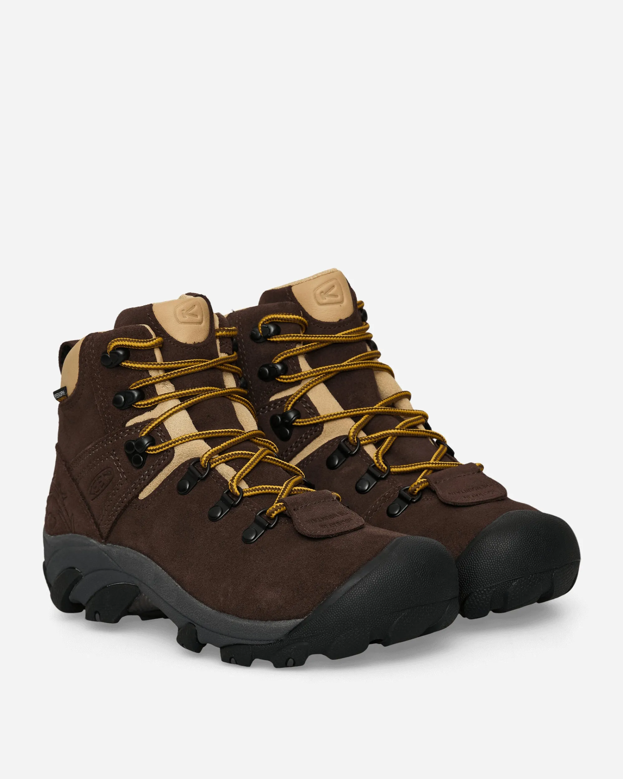 Keen Boots^Men's Mountain Research Pyrenees Waterproof Hiking Boots Brown