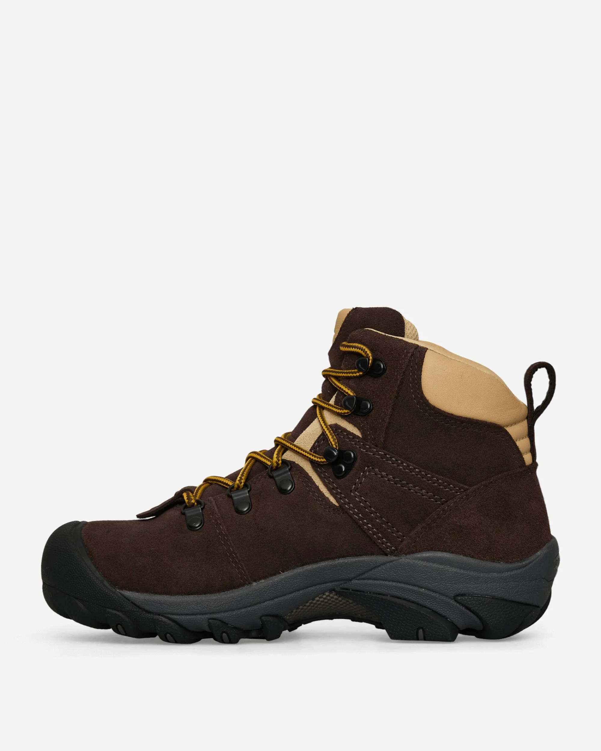 Keen Boots^Men's Mountain Research Pyrenees Waterproof Hiking Boots Brown