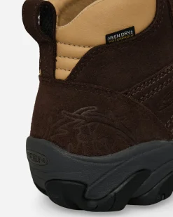 Keen Boots^Men's Mountain Research Pyrenees Waterproof Hiking Boots Brown