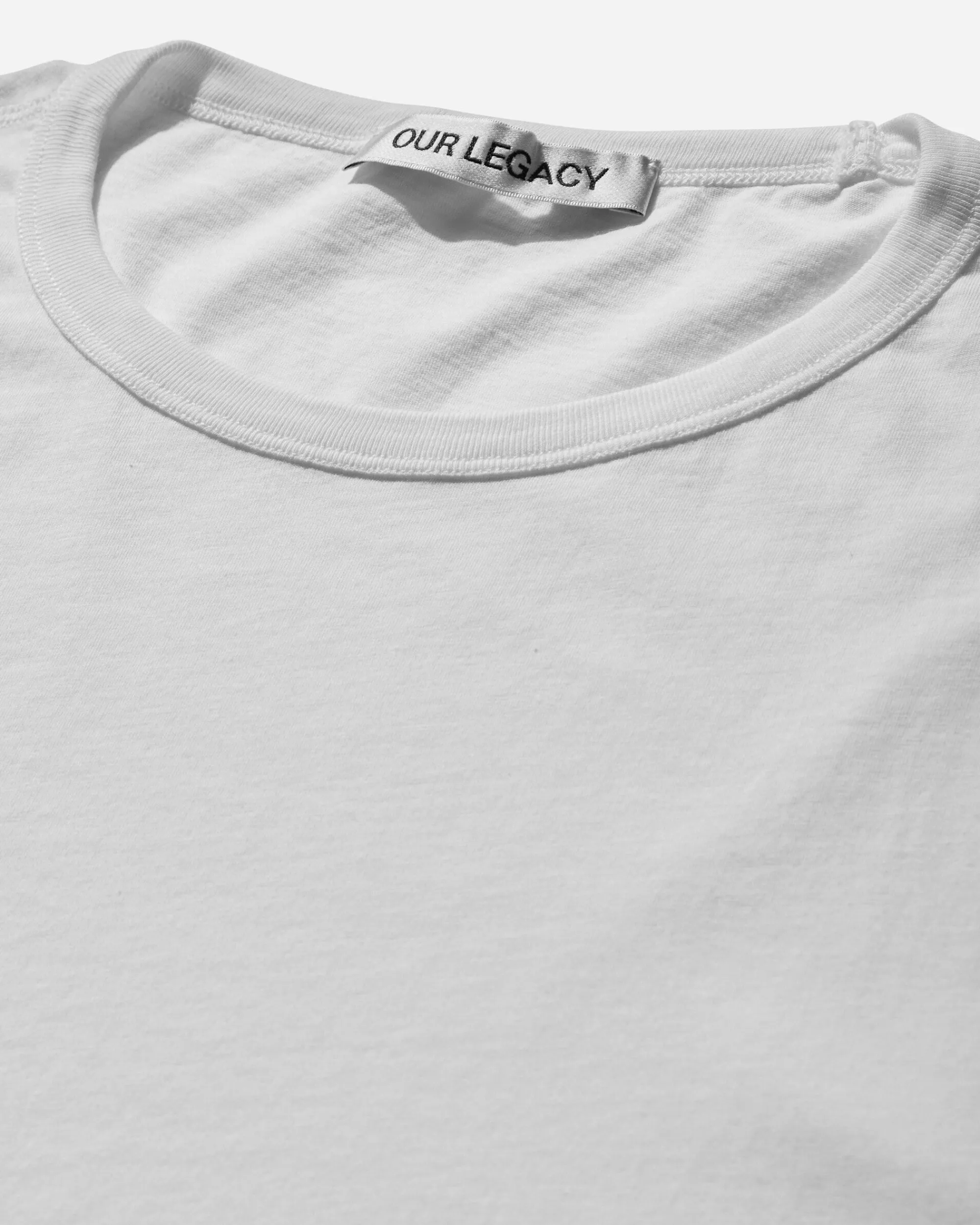Our Legacy T-Shirts^Men's New Box T-Shirt White