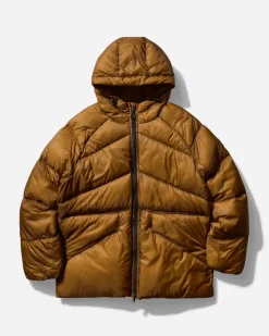 Pyrenex Coats And Jackets^Men's Nitty Gritty Stellar Hooded Technical Down Jacket Bronze Brown