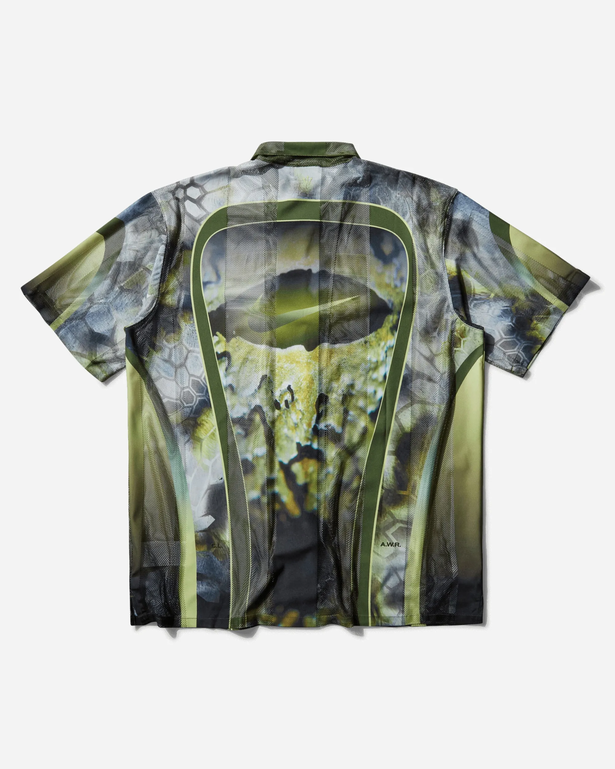 Nike Shirts^Men's NOCTA Opal Tito Neeks Button Down Oil Green