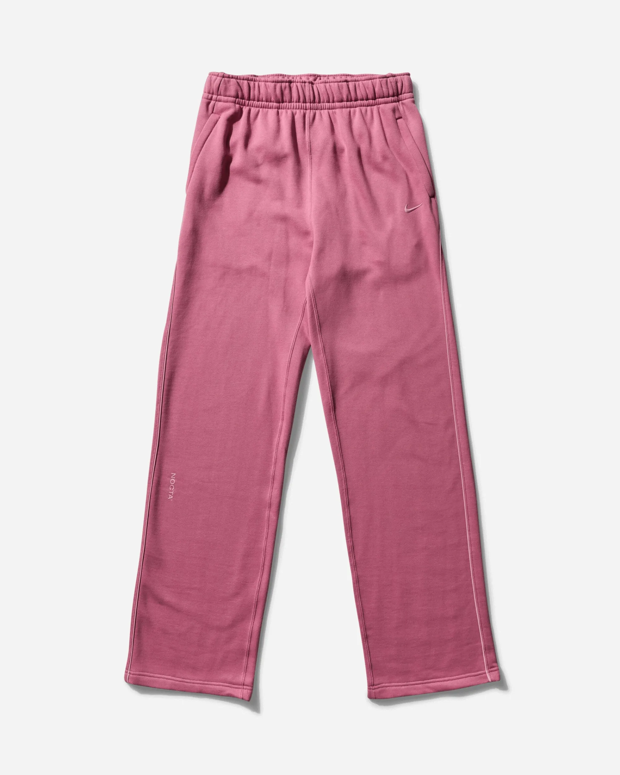 Nike Pants^Men's NOCTA Open Hem Fleece Pants Desert Berry
