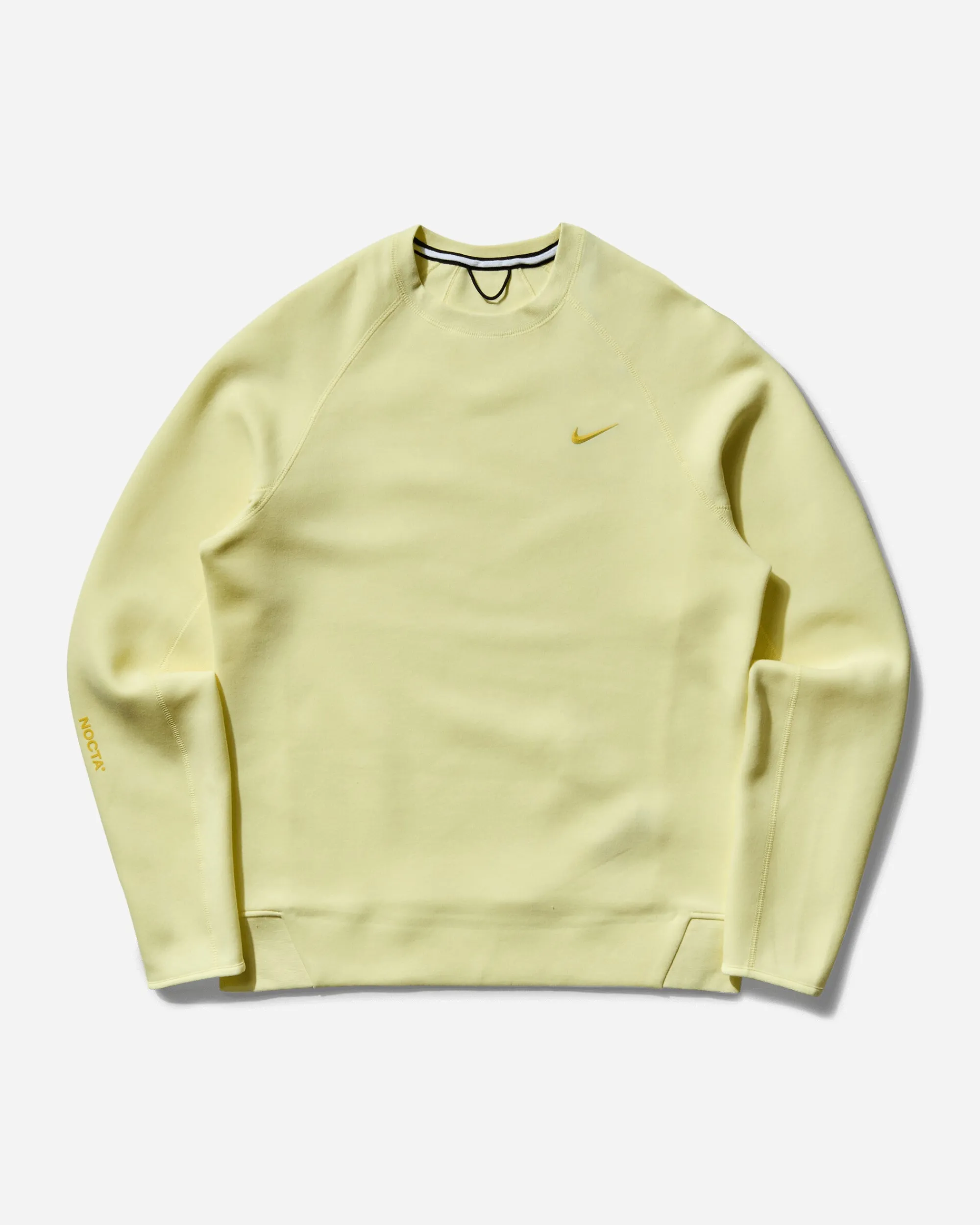 Nike Sweatshirts^Men's NOCTA Tech Fleece Crewneck Sweatshirt Citron Tint