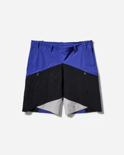 Asics Shorts^Men's Novalis Liatrisory Shorts Anthracite / Blue