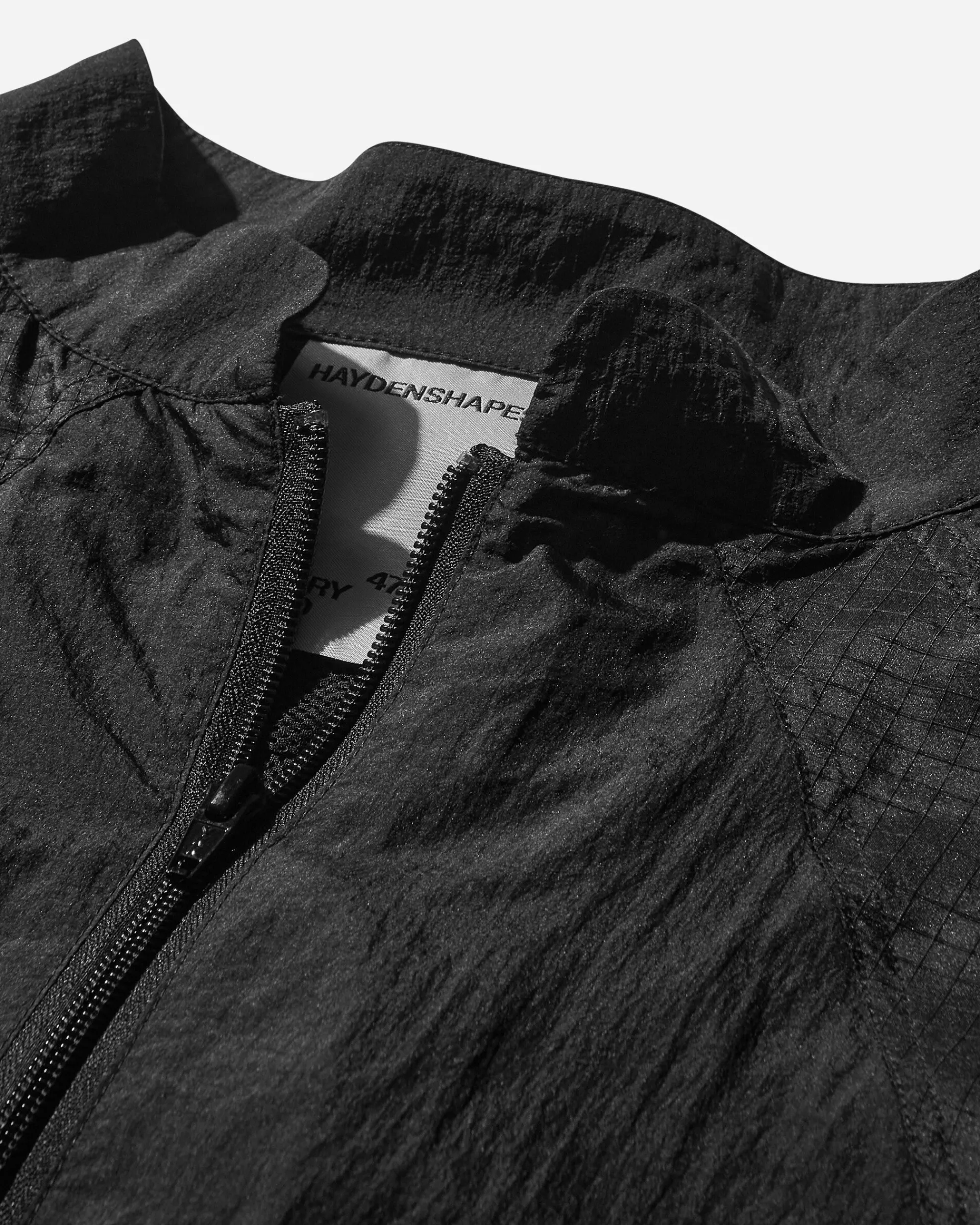 Haydenshapes Coats And Jackets^Men's Nylite Textured Panel Jacket Black