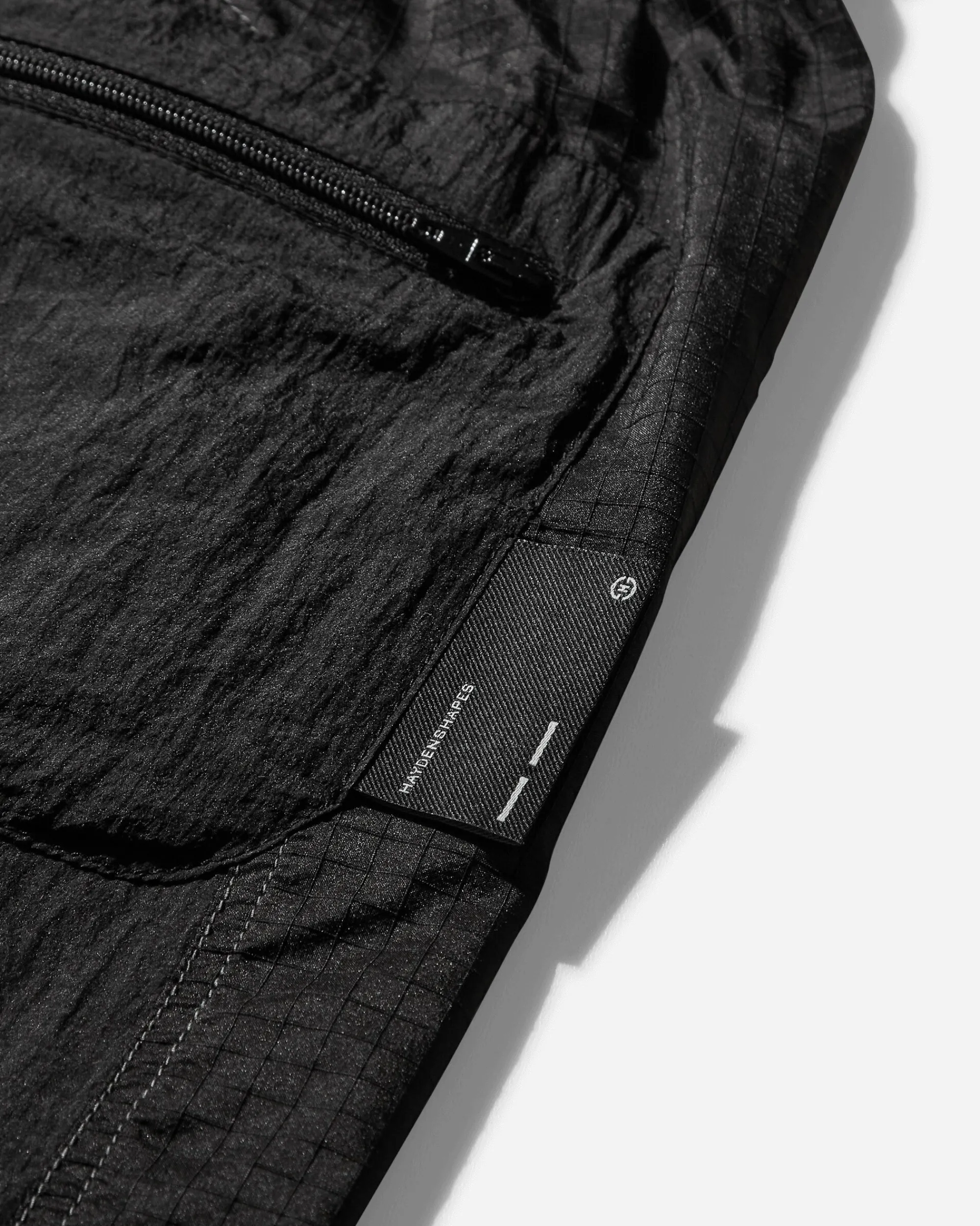 Haydenshapes Shorts^Men's Nylite Textured Shorts Black