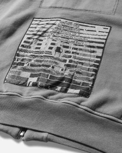 Cav Empt Sweatshirts^Men's Overdye MD Explorer Big Heavy Hoodie Grey