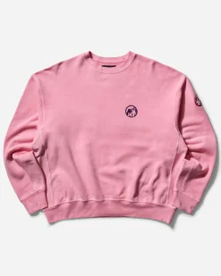 Cav Empt Sweatshirts|Sweatshirts^Men's Overdye Pre Cog Crewneck Sweatshirt Pink