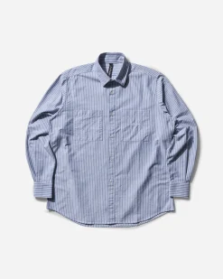 No Problemo Shirts^Men's Oxford Stripe Shirt White