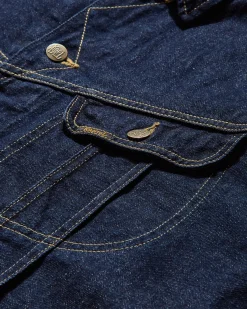 KAPITAL Coats And Jackets|Coats And Jackets^Men's 11.5oz Denim Mexican Tuxedo Westerner Jacket Indigo