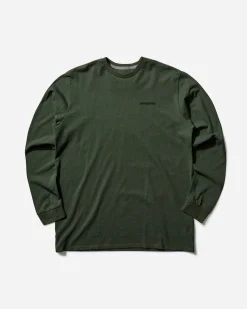 Patagonia T-Shirts^Men's P-6 Logo Responsibili Longsleeve T-Shirt Torrey Pine Green