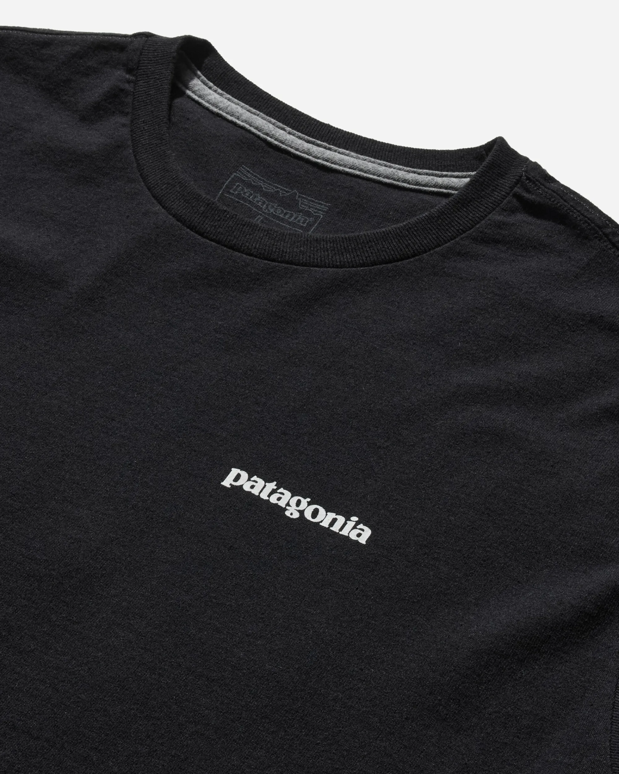Patagonia T-Shirts^Men's P-6 Logo Responsibili T-Shirt Black