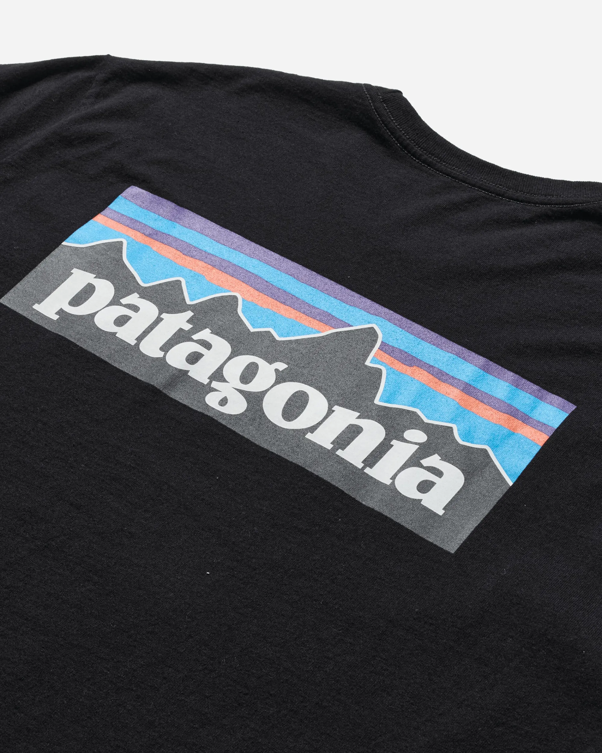 Patagonia T-Shirts^Men's P-6 Logo Responsibili T-Shirt Black