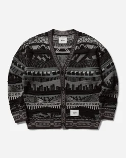 WTAPS Knitwear^Men's Palmer 813 Cardigan Black