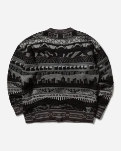 WTAPS Knitwear^Men's Palmer 813 Cardigan Black
