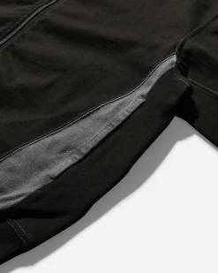 Cav Empt Sweatshirts^Men's Paneled Light Zip Sweatshirt Black