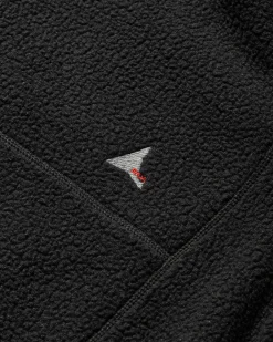 ROA Sweatshirts|Sweatshirts^Men's Polartec Fleece Button Up Black